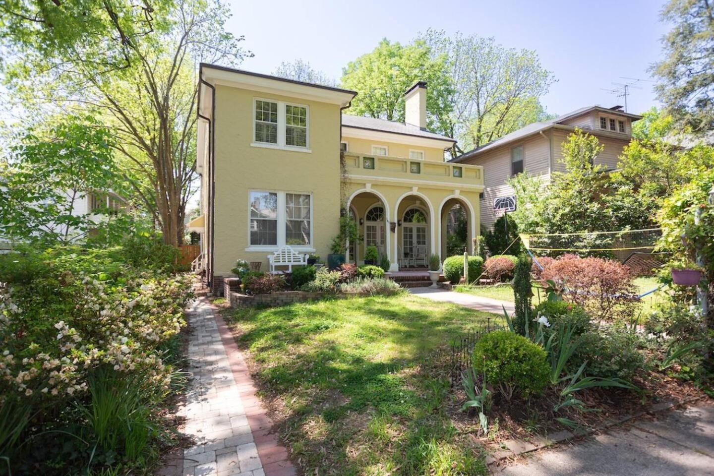 Historic 4Br Trinity Park Home Near Duke Durham Exterior photo